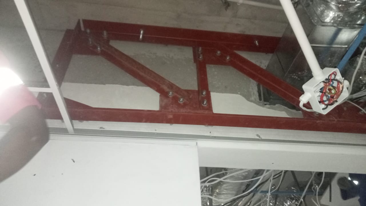 Concrete Beam Strengthening Trusses